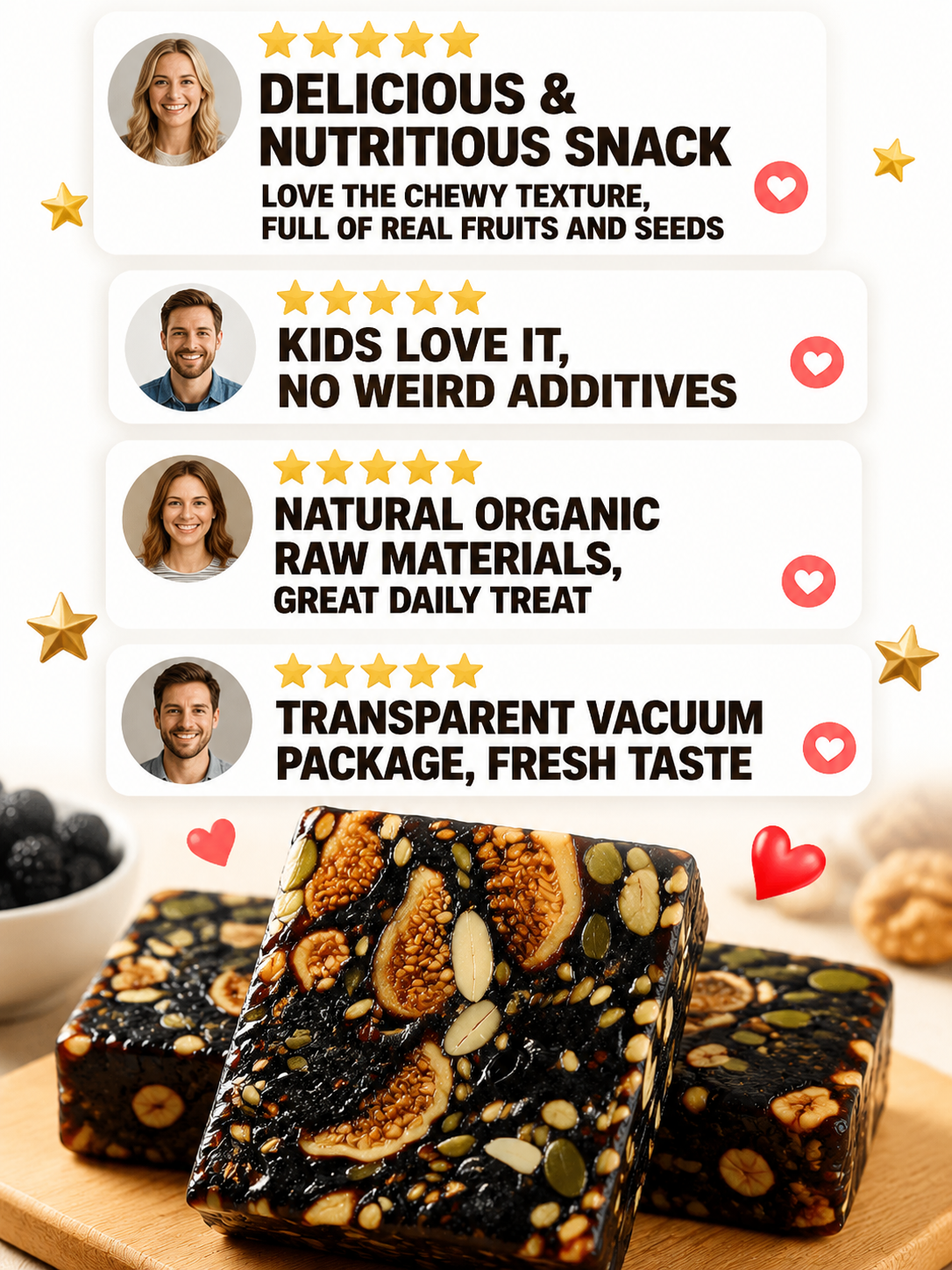 ☂️Fig & Flaxseed Snack Bites | Natural Healthy Snacks