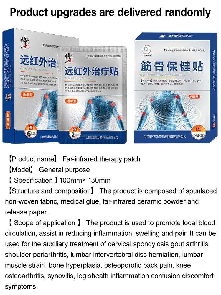 Far-infrared therapy patch