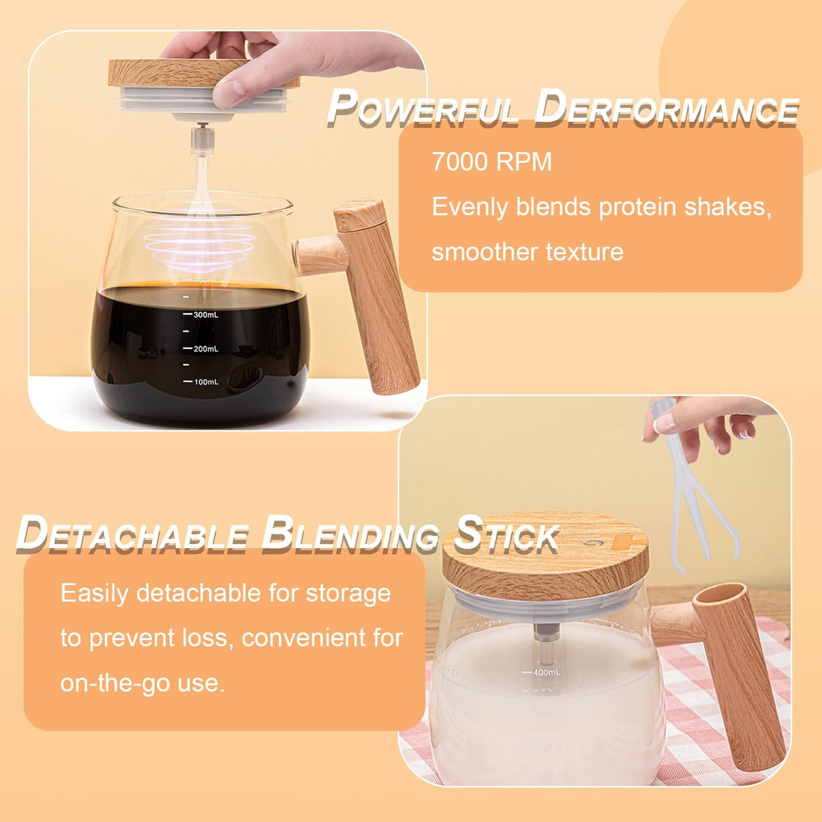 🥤 Transform Your Beverage Game - 49% OFF - ✨Electric Mixing Mug