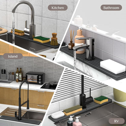 🏠 Keep Your Sink Dry - 49% OFF - ✨-Faucet Mat for Kitchen Sink