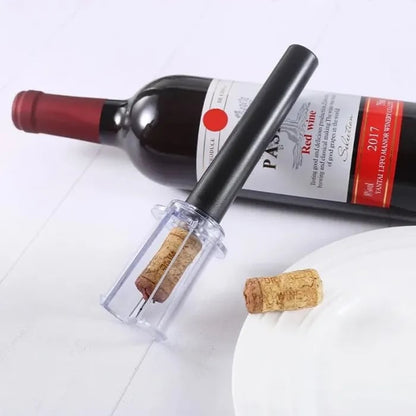 🍷 Experience Effortless Wine Opening - 49% OFF - ✨Air Pump Cork Remover Wine Bottle Opener Set