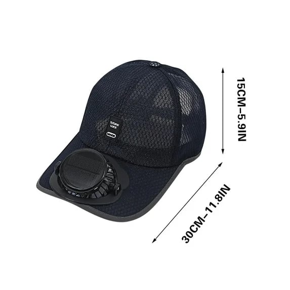 2026 New - Ultralight UV Protection Baseball Cap with Solar Fan-9YOE9