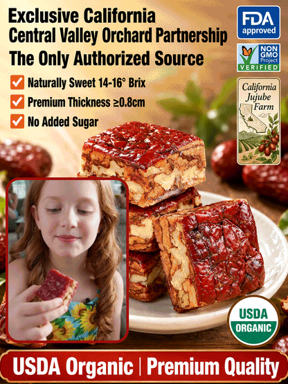 🌰Premium Jujube Walnut Snack Bars
