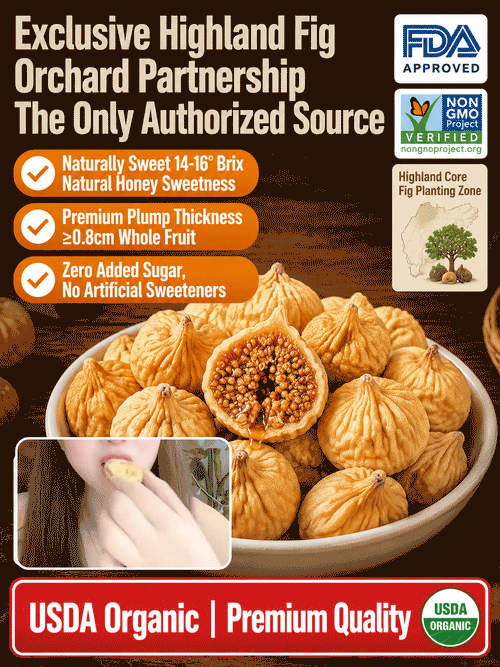😋Natural Sun-Dried Figs – Sweet & Chewy Healthy Fruit Snack
