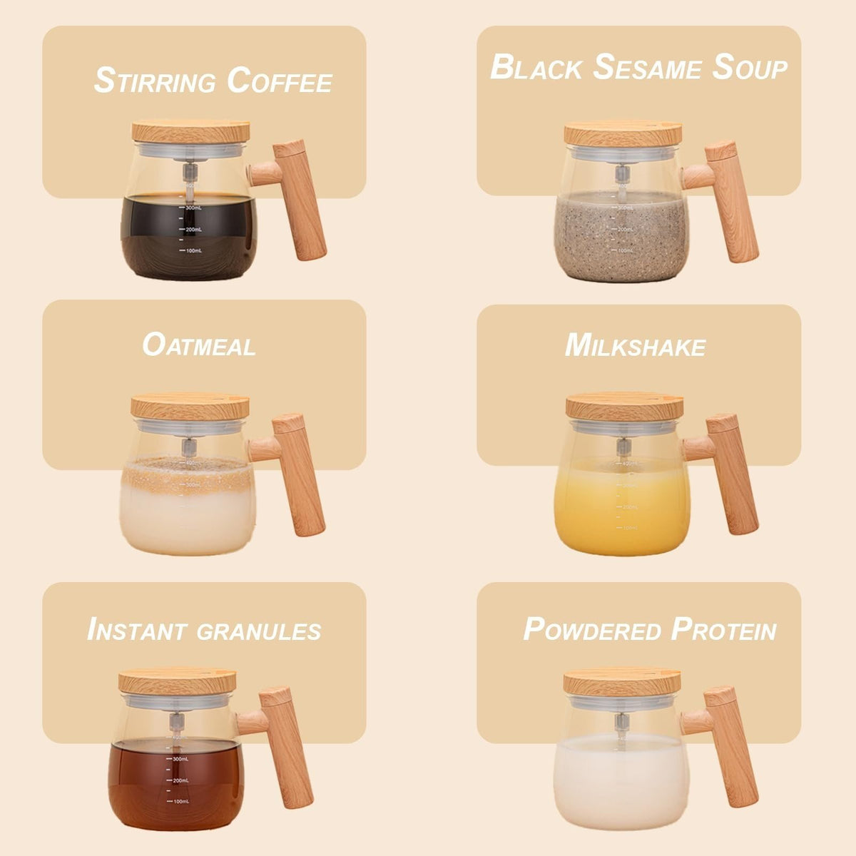 🥤 Transform Your Beverage Game - 49% OFF - ✨Electric Mixing Mug