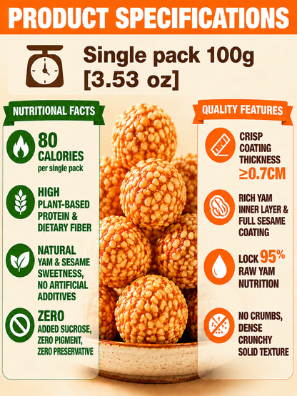 🥜Sesame Coated Yam Peanuts. Original Flavor