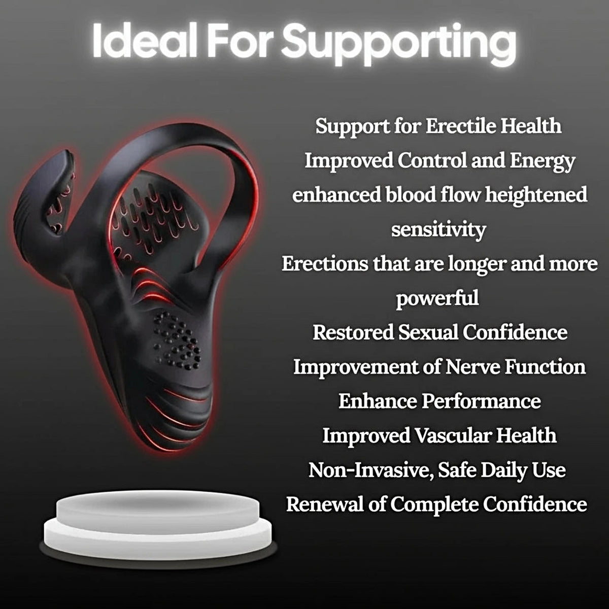 Alisanda™ VitalEngine Pro — The #1 5-in-1 At-Home Trainer That Reverses ED & PE with Medical-Inspired Wave Therapy