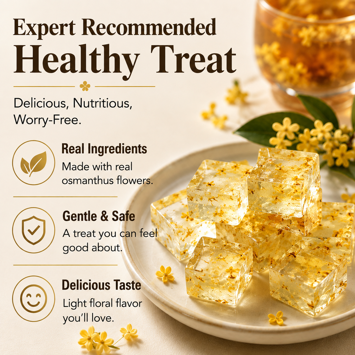 Osmanthus Crystal Cake