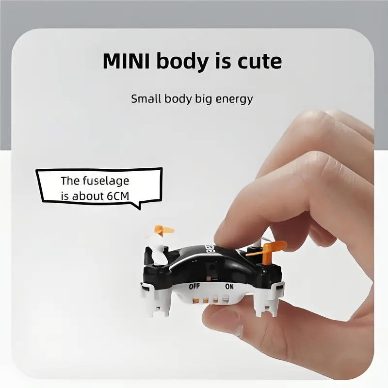 🚁 Top Christmas Gift 2025 🎅 All-Ages Mini Drone with Easy Stunt Flights & 360° Tricks - Perfect Beginner-Friendly Flyer!