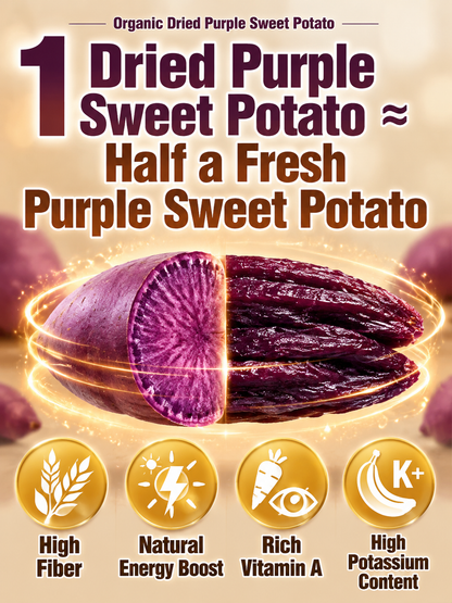🍠Healthy Low Fat Purple Sweet Potato Snack