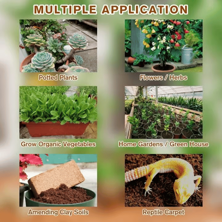 🌱 Boost Your Gardening Success - 49% OFF - ✨ Organic Coconut Coir for Plants