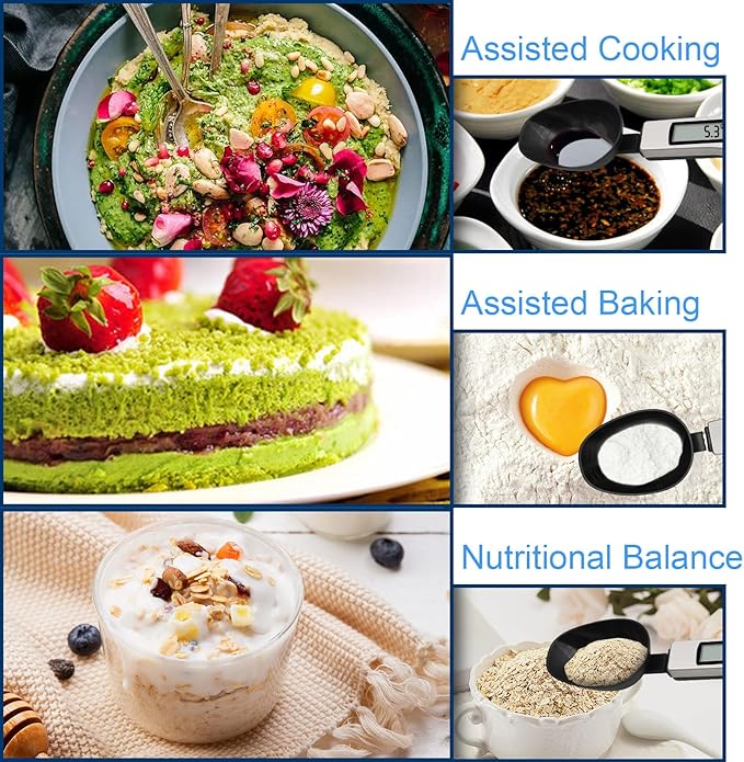 🍴 Elevate Your Cooking Precision - 49% OFF - ✨Digital Measuring Spoon Scale