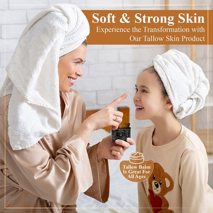 🌿 Embrace Pure Skincare-49% OFF-✨Beef Tallow and Honey Balm for Skin - Handmade All-Natural Moisturizer