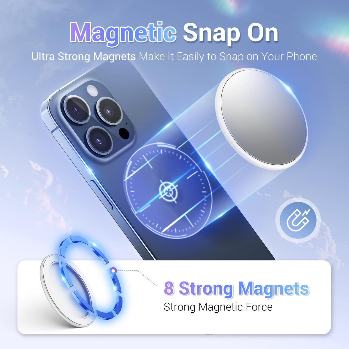 📸 Elevate Your Selfie Game - 49% OFF - ✨Magnetic Selfie Mirror