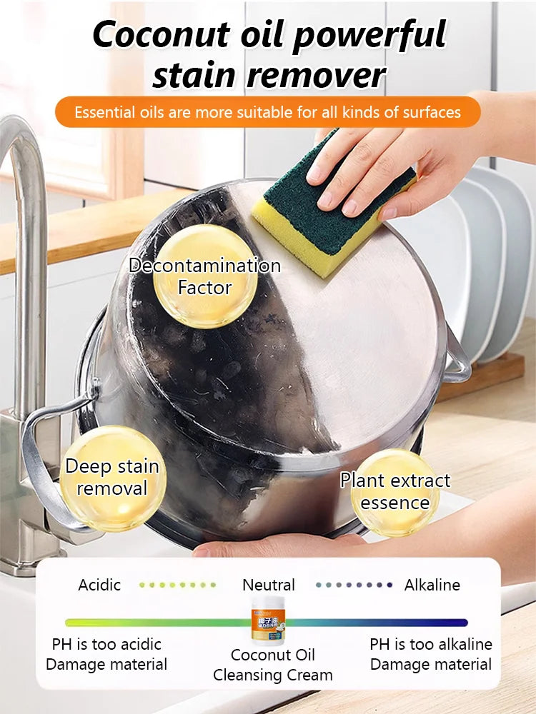 Coconut Oil Powerful Decontamination Cream