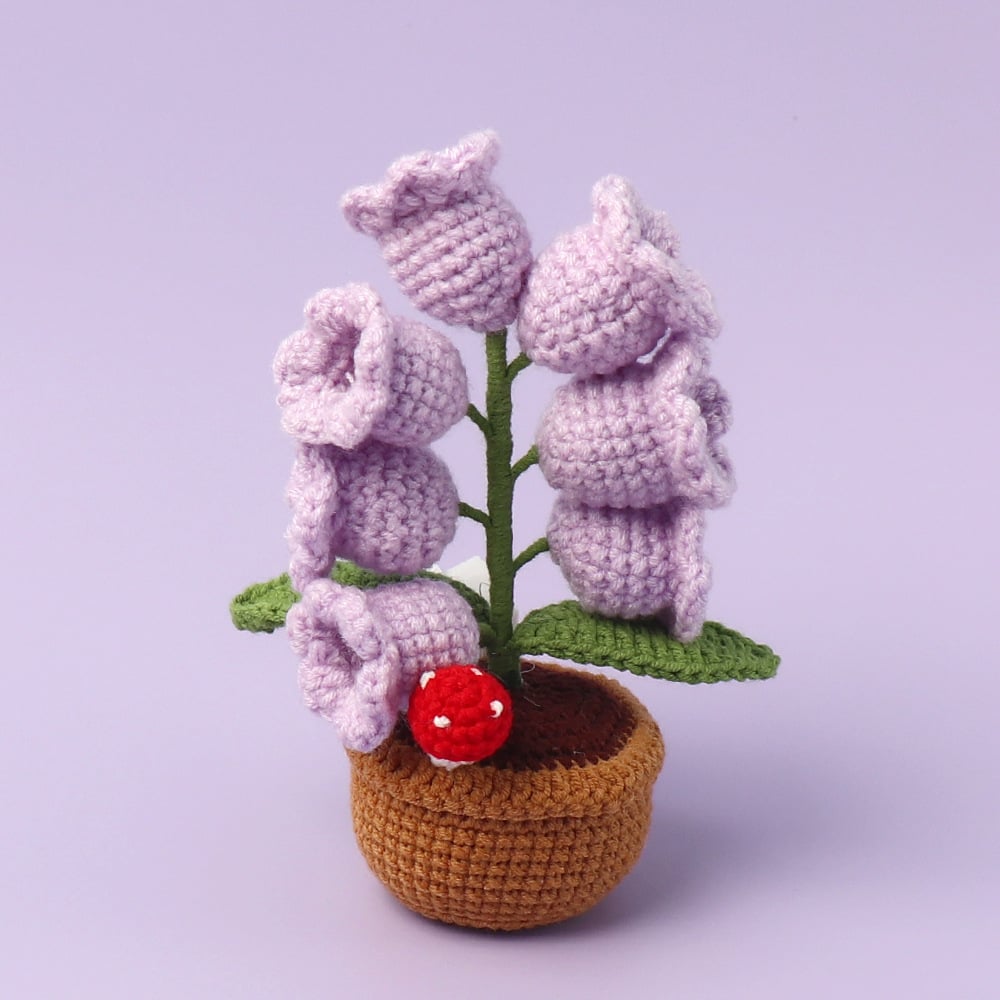✨ Create a Cozy, Serene Atmosphere - 49% OFF - 🌺Crochet Lily of the Valley Lamp