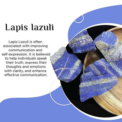 🌌📿Blue Lapis Lazuli Friendship Bracelet Beads | Crystal Healing Beaded Bracelets for Kids, Men, Women, Couples