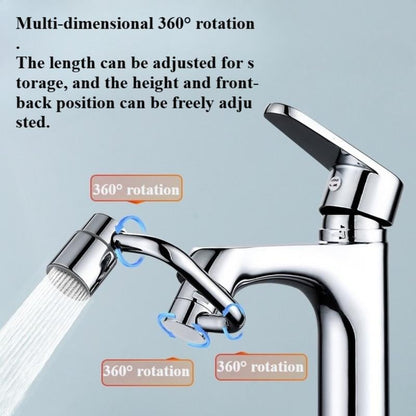 🚰 Upgrade Your Washing Routine - 49% OFF - ✨ TTZZ 1440° Rotatable Faucet Aerator Extension - For Effortless, All-Angle Control!