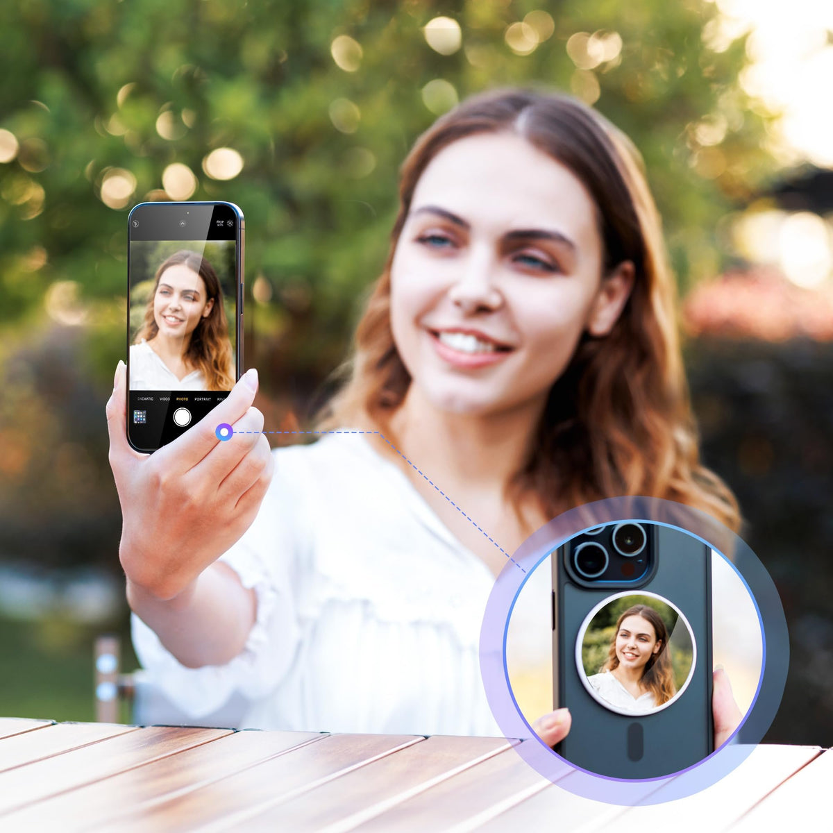 📸 Elevate Your Selfie Game - 49% OFF - ✨Magnetic Selfie Mirror