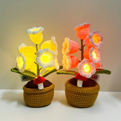 ✨ Create a Cozy, Serene Atmosphere - 49% OFF - 🌺Crochet Lily of the Valley Lamp