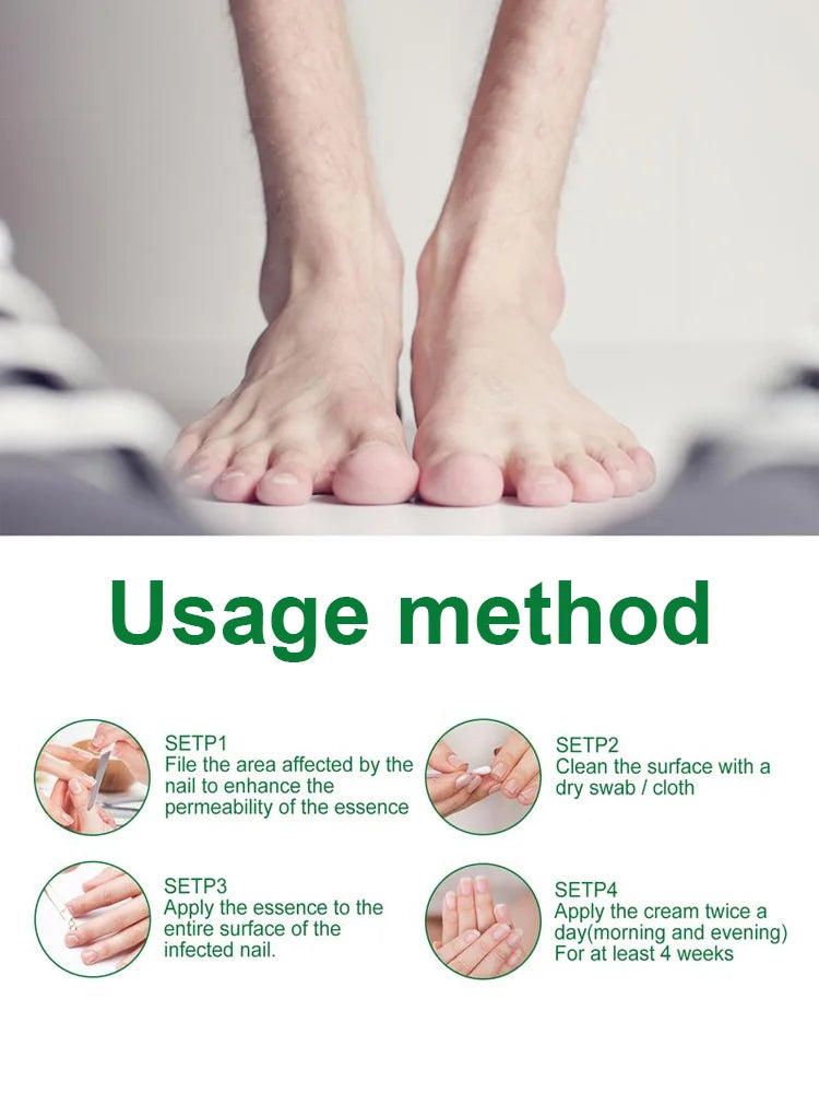 Tea Tree & Ginger Nail Fungus Care Serum – Advanced Nail Repair Formula