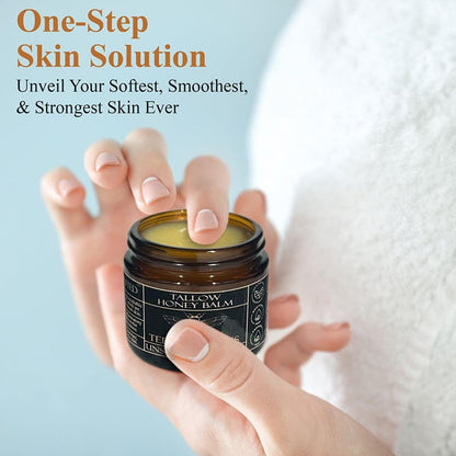 🌿 Embrace Pure Skincare-49% OFF-✨Beef Tallow and Honey Balm for Skin - Handmade All-Natural Moisturizer