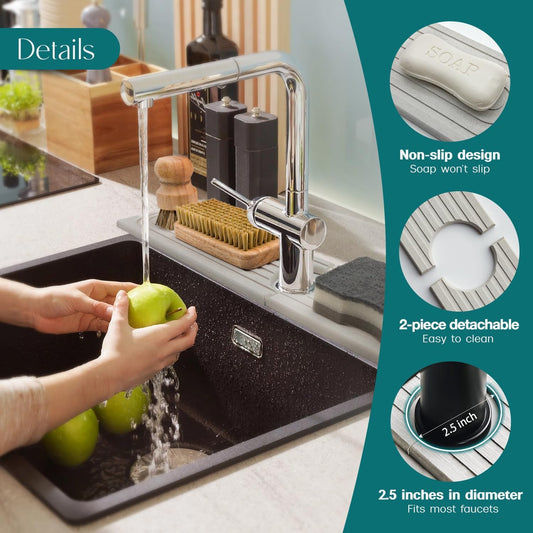 🏠 Keep Your Sink Dry - 49% OFF - ✨-Faucet Mat for Kitchen Sink