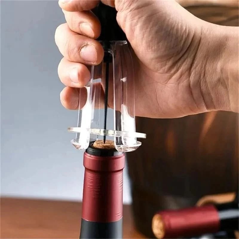 🍷 Experience Effortless Wine Opening - 49% OFF - ✨Air Pump Cork Remover Wine Bottle Opener Set