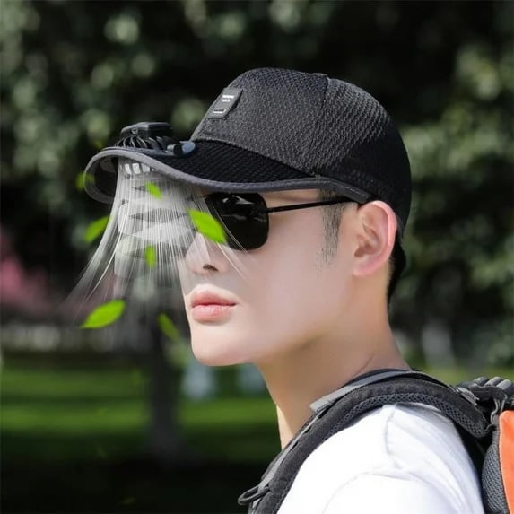 2026 New - Ultralight UV Protection Baseball Cap with Solar Fan-9YOE9