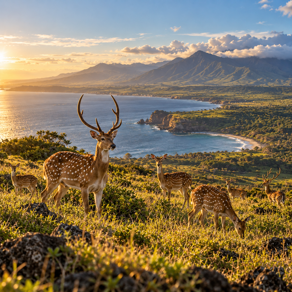 Maui Axis Deer