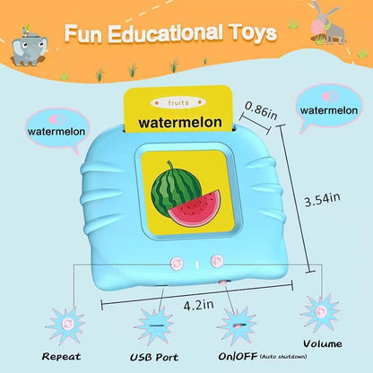 🌟 Ignite Learning Joy - 49% OFF - ✨ Smart Talking Flash Cards - Preschoolers’ Language Superpower!