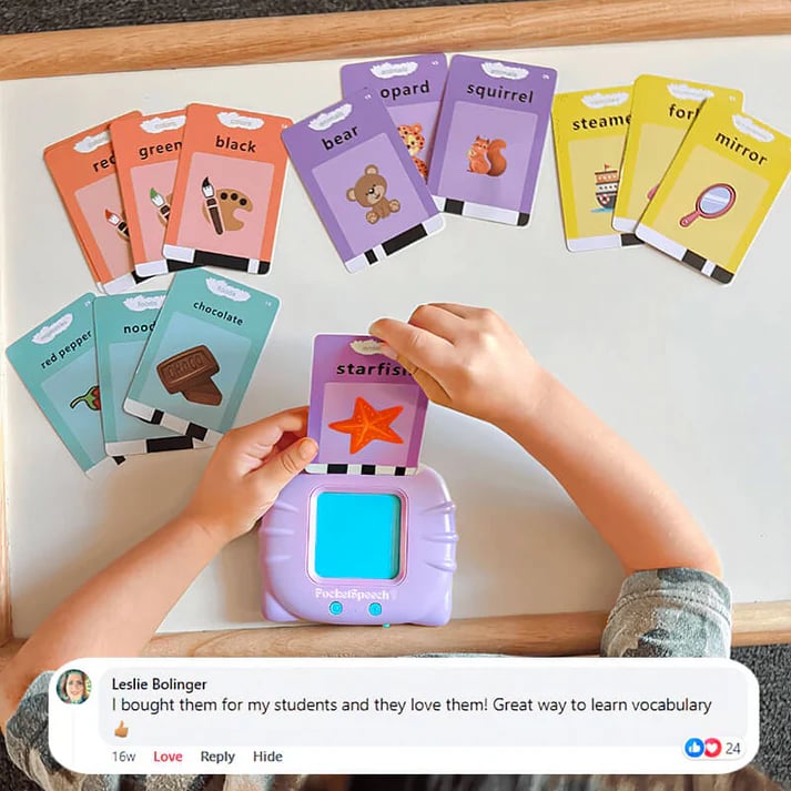 🌟 Ignite Learning Joy - 49% OFF - ✨ Smart Talking Flash Cards - Preschoolers’ Language Superpower!