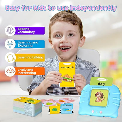 🌟 Ignite Learning Joy - 49% OFF - ✨ Smart Talking Flash Cards - Preschoolers’ Language Superpower!