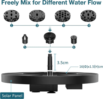 🔥 Garden Clearance Deals 49% OFF -⛲Solar-Powered Bird Fountain