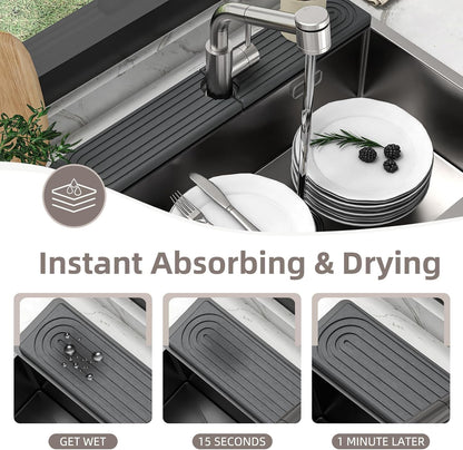🏠 Keep Your Sink Dry - 49% OFF - ✨-Faucet Mat for Kitchen Sink
