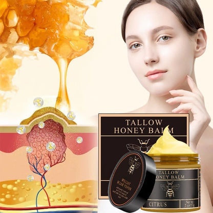 🌿 Embrace Pure Skincare-49% OFF-✨Beef Tallow and Honey Balm for Skin - Handmade All-Natural Moisturizer