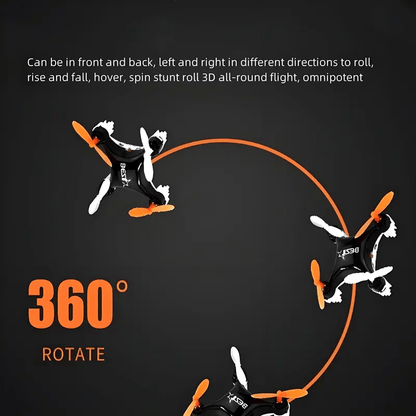 🚁 Top Christmas Gift 2025 🎅 All-Ages Mini Drone with Easy Stunt Flights & 360° Tricks - Perfect Beginner-Friendly Flyer!