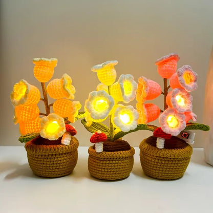✨ Create a Cozy, Serene Atmosphere - 49% OFF - 🌺Crochet Lily of the Valley Lamp