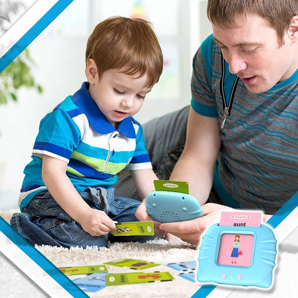 🌟 Ignite Learning Joy - 49% OFF - ✨ Smart Talking Flash Cards - Preschoolers’ Language Superpower!
