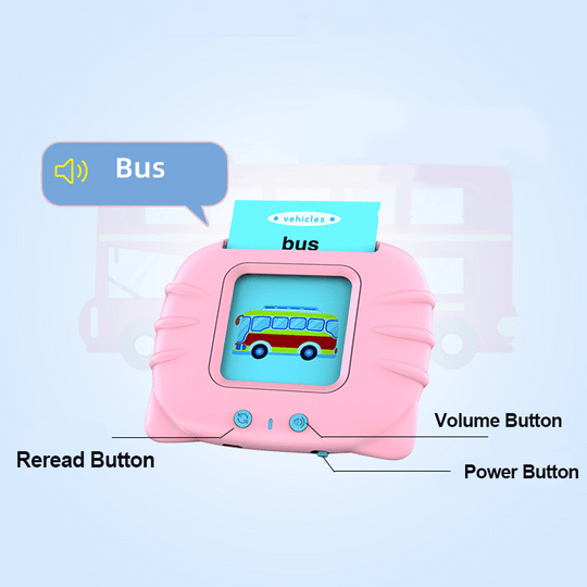 🌟 Ignite Learning Joy - 49% OFF - ✨ Smart Talking Flash Cards - Preschoolers’ Language Superpower!