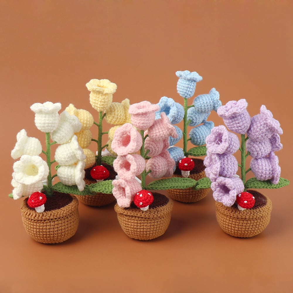 ✨ Create a Cozy, Serene Atmosphere - 49% OFF - 🌺Crochet Lily of the Valley Lamp