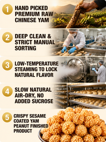 🥜Sesame Coated Yam Peanuts. Original Flavor