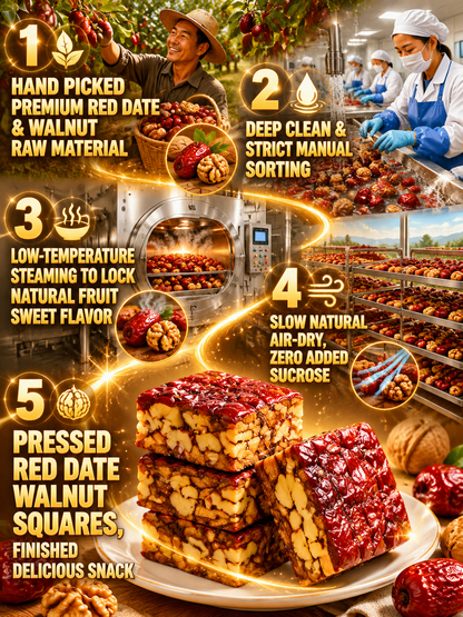 🌰Premium Jujube Walnut Snack Bars