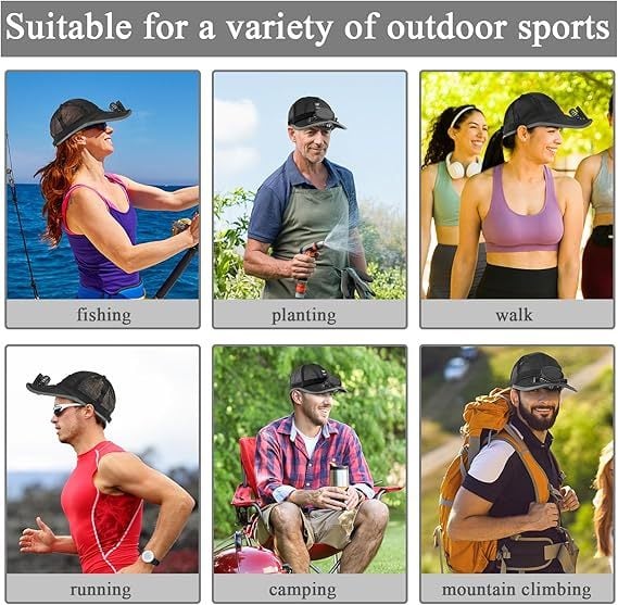 2026 New - Ultralight UV Protection Baseball Cap with Solar Fan-9YOE9