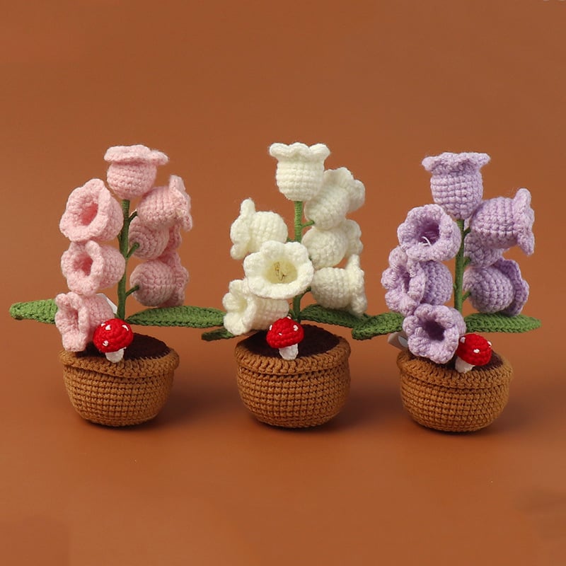 ✨ Create a Cozy, Serene Atmosphere - 49% OFF - 🌺Crochet Lily of the Valley Lamp