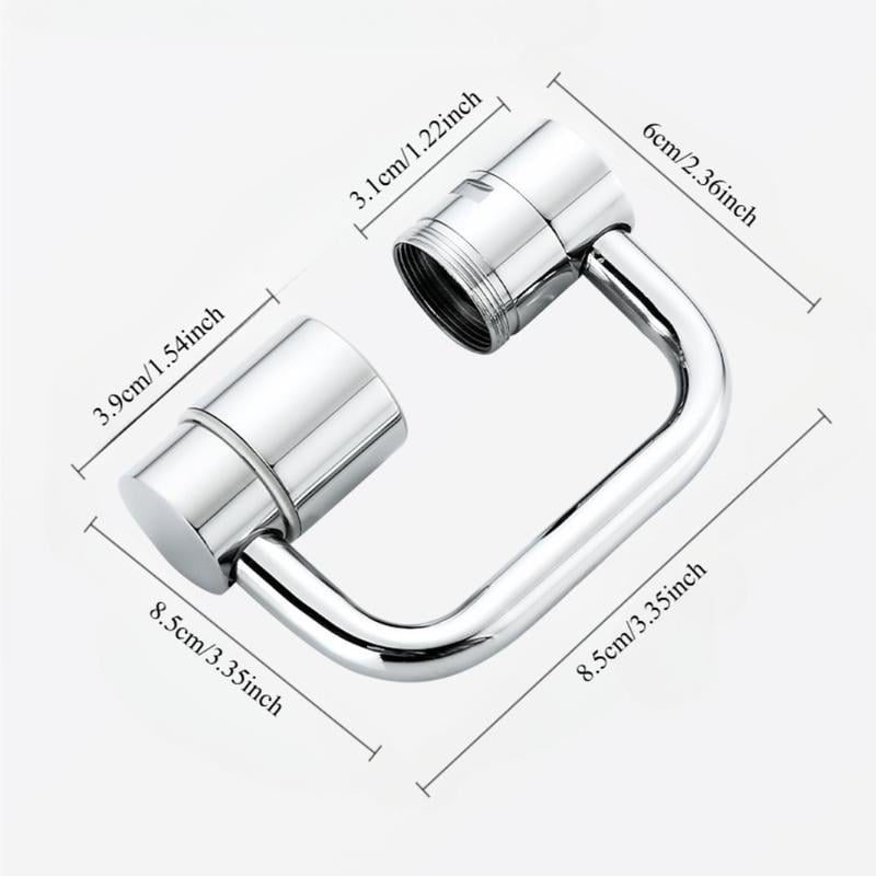 🚰 Upgrade Your Washing Routine - 49% OFF - ✨ TTZZ 1440° Rotatable Faucet Aerator Extension - For Effortless, All-Angle Control!