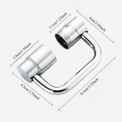 🚰 Upgrade Your Washing Routine - 49% OFF - ✨ TTZZ 1440° Rotatable Faucet Aerator Extension - For Effortless, All-Angle Control!