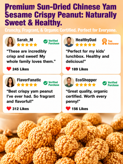 🥜Sesame Coated Yam Peanuts. Original Flavor
