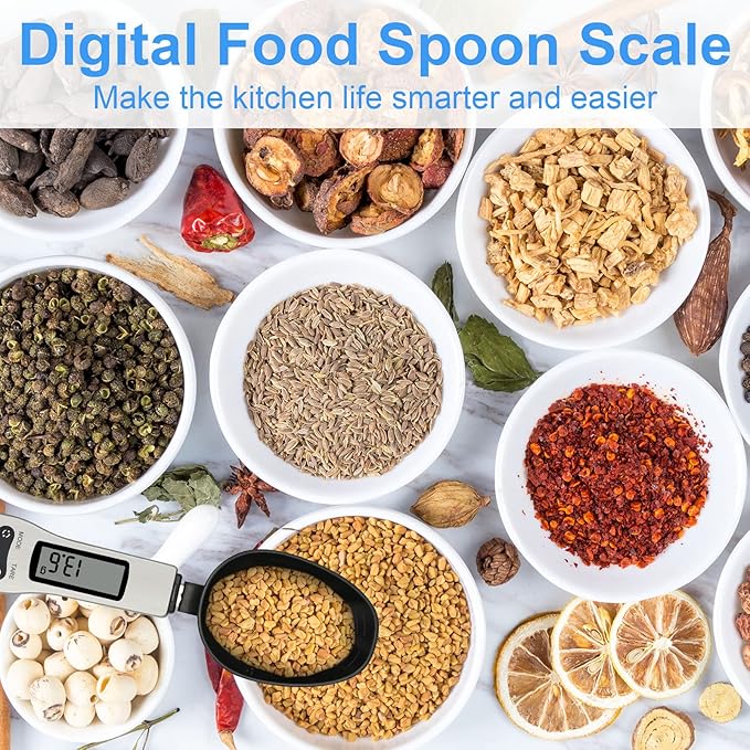 🍴 Elevate Your Cooking Precision - 49% OFF - ✨Digital Measuring Spoon Scale