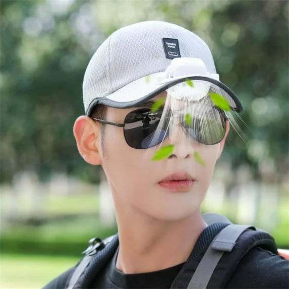 2026 New - Ultralight UV Protection Baseball Cap with Solar Fan-9YOE9